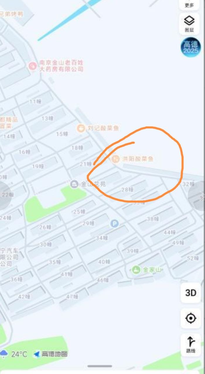 南京 栖霞飞机馆 简单的小区门